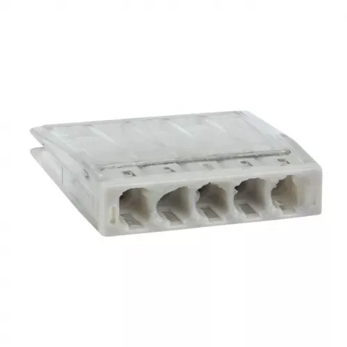 Клемма СМК 2273-245 (с пастой) 5 отверстий 0.5-2.5кв.мм (уп.100шт) PROxima EKF plc-smk-2273-245