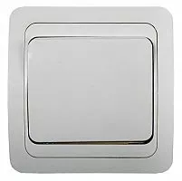 Выключатель 1-кл. СП Classico 10А IP20 2021 бел. ASD / IN HOME 4680005959846