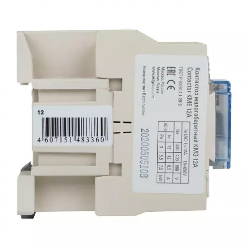 Контактор КМЭ 12А 220В 1NO EKF ctr-s-12-220 фото 8