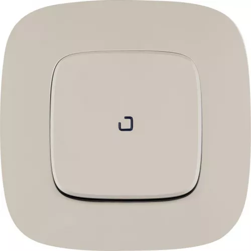 Механизм переключателя 1-кл. СП Valena Allure 10А IP20 250В 10AX с подсветкой с лиц. панелью безвинт. зажимы сл. кость Leg 752826 фото 4