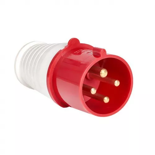 Вилка эл. каб. 32А 3P+РЕ 380В IP44 (024) EKF ps-024-32-380 Вилка эл. каб. 32А 3P+РЕ 380В IP44 (024) EKF ps-024-32-380