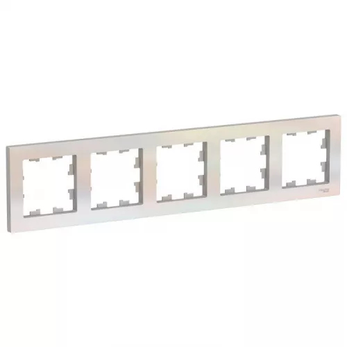Рамка 5-м AtlasDesign универс. жемчуг SchE ATN000405