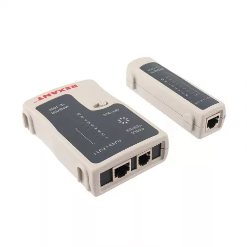 Тестер кабеля RJ45+RJ11 (HT-C004) (TL-468) Rexant 12-1006 фото 10 Тестер кабеля RJ45+RJ11 (HT-C004) (TL-468) Rexant 12-1006 фото 10