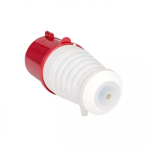 Вилка эл. каб. 16А 3P+РЕ 380В IP44 (014) EKF ps-014-16-380 фото 2