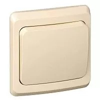 Выключатель 1-кл. СП Этюд 10А IP20 крем. SchE BC10-001K