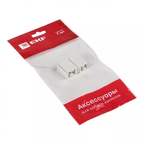 Соединитель на стык 15х10 бел. Plast PROxima (уп.4шт) EKF conw-15-10x4 фото 6