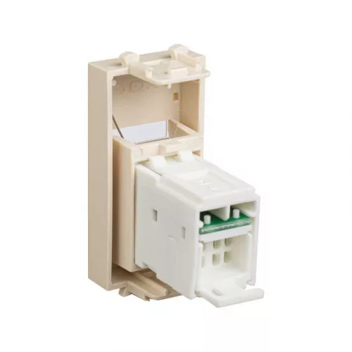 Розетка компьютерная RJ-45 1мод. кат.5e Avanti "Ванильная дымка" модульная DKC 4405461 фото 4