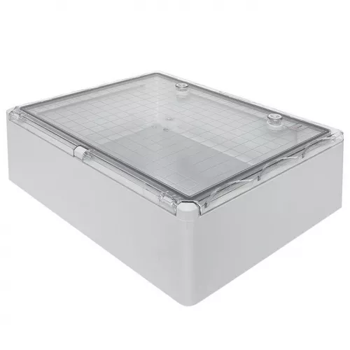 Бокс пластиковый с монтажной платой 500х400х180 IP65 прозр. дверь PROxima EKF PBT65MP006 фото 14