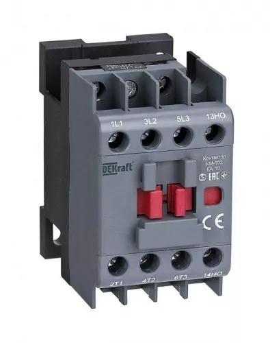 Контактор КМ-102 6А 220В/230В AC3 AC4 1НО SchE 22061DEK