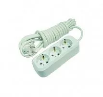 Удлинитель 3х5м с заземл. 16А IP20 Makel MGP134