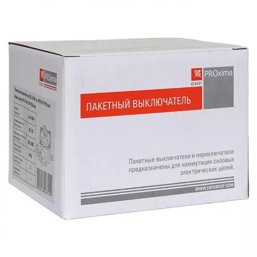 Выключатель пакетный 1-кл. 40А IP56 ПВ3-40 М1 пл. беж. EKF pv-3-40-4 фото 9