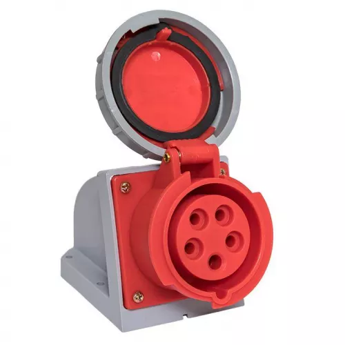 Розетка стационарная наружная 1152 3Р+РЕ+N 16А 380В IP67 PROxima EKF ps-1152-16-380 фото 9