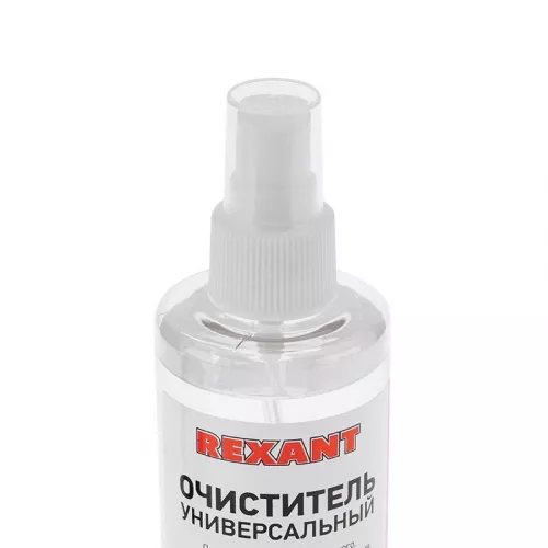 Очиститель универсальный 200мл (с распылителем) Rexant 09-4105 фото 2 Очиститель универсальный 200мл (с распылителем) Rexant 09-4105 фото 2