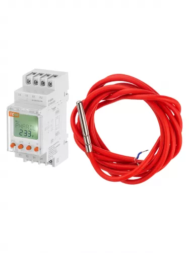 Реле температуры РТ-820M (-25+130C, 24-240В АС/DC, с датч. IP67, ЖК) TDM фото 3