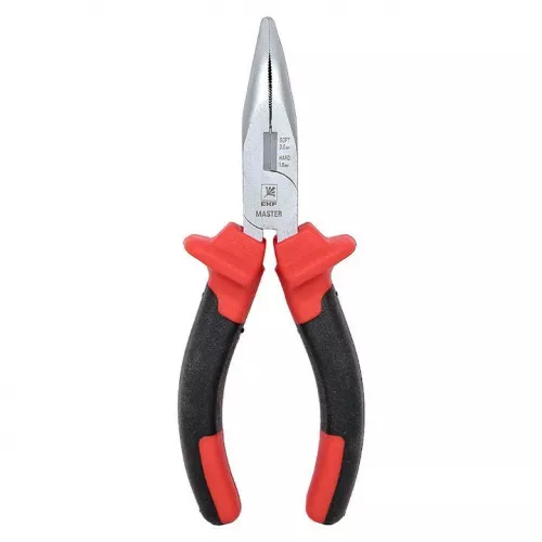 Длинногубцы изогнутые 160мм Master Basic EKF dgi-160-mas фото 4