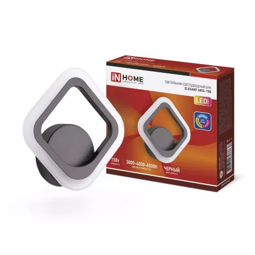 Светильник бра светодиодный ELEGANT ARIS-15В 15Вт 230В 3000-4000-6500К 1050лм STEP COLOR IN HOME 4690612035338
