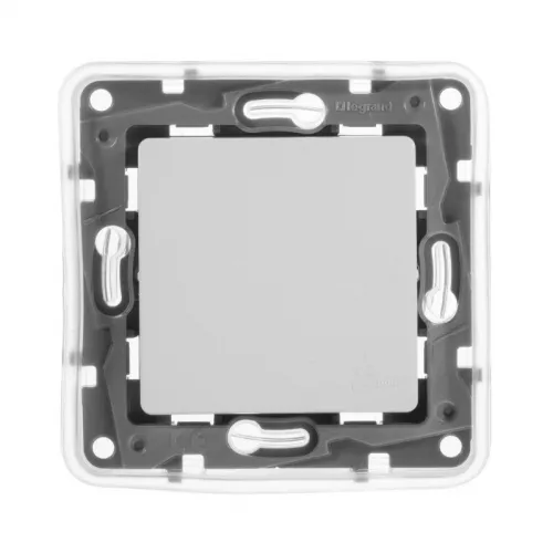 Механизм переключателя 1-кл. СП Etika Plus 10А IP44 250В 10AX бел. Leg 672200 фото 2 Механизм переключателя 1-кл. СП Etika Plus 10А IP44 250В 10AX бел. Leg 672200 фото 2