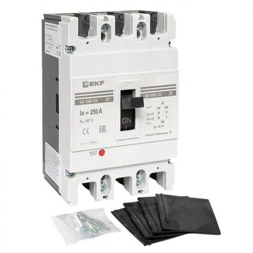 Выключатель автоматический 3п 250/250А 35кА ВА-99М PROxima EKF mccb99-250-250m фото 6 Выключатель автоматический 3п 250/250А 35кА ВА-99М PROxima EKF mccb99-250-250m фото 6
