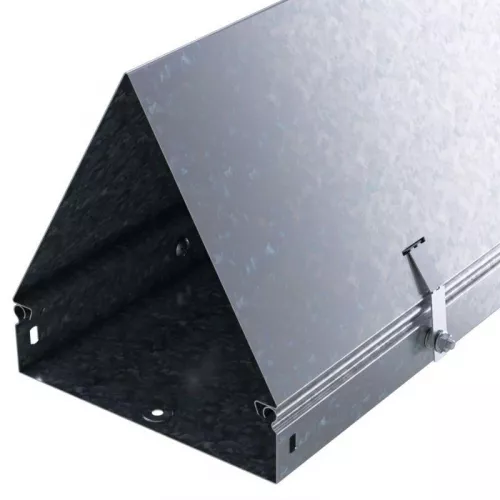 Держатель двускатной крышки цинк-ламель DKC SKH500HDZL фото 2 Держатель двускатной крышки цинк-ламель DKC SKH500HDZL фото 2