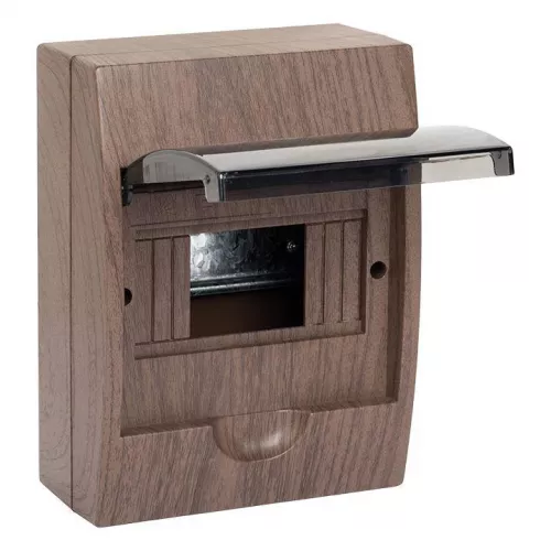 Щит ЩРН-П-6 IP41 темное дерево PROxima EKF pb40-n-6-dark фото 2