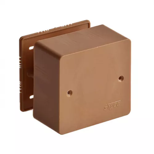 Коробка универсальная для кабель-каналов 85х85х45 корич. IP40 Ruvinil 65015К Коробка универсальная для кабель-каналов 85х85х45 корич. IP40 Ruvinil 65015К