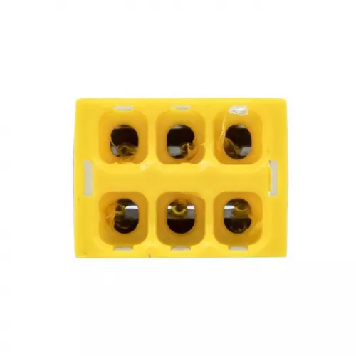 Клемма СМК 2273-246 (с пастой) 6 отверстий 0.5-2.5кв.мм (уп.50шт) PROxima EKF plc-smk-2273-246 фото 2