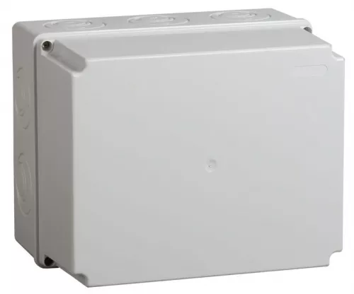 Коробка распаячная ОП 240х195х165 IP55 КМ41274 RAL7035 IEK UKO10-240-195-165-K41-55