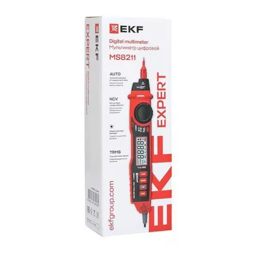 Мультиметр цифровой MS8211 Expert EKF In-180701-pm8211 фото 7