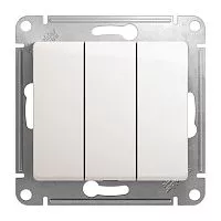 Механизм выключателя 3-кл. СП Glossa 10А IP20 (сх. 3) 10AX перламутр SchE GSL000631