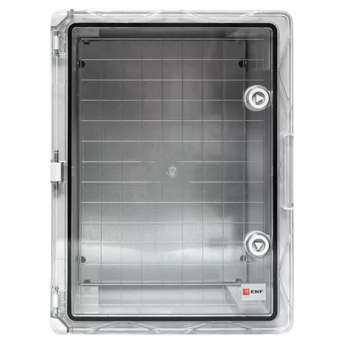 Бокс пластиковый с монтажной платой 400х300х220 IP65 прозр. дверь PROxima EKF PBT65MP004 фото 5