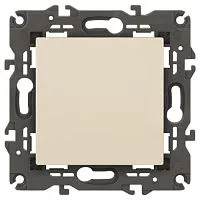 Механизм выключателя 1-кл. СП Эра Elegance 10А IP20 14-1101-02 250В 10AX сл. кость Эра Б0034208