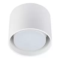 DLC-S608 GX53 WHITE Светильник декоративный накладной, серия Sotto. Без лампы, цоколь GX53. Металл. Белый. TM Fametto