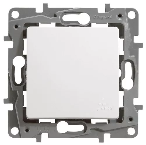 Механизм переключателя 1-кл. СП Etika Plus 10А IP44 250В 10AX бел. Leg 672200 Механизм переключателя 1-кл. СП Etika Plus 10А IP44 250В 10AX бел. Leg 672200