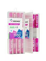 Аккумулятор R03 NI-MH 1100мА.ч 8B (уп.8шт) КОСМОС KOCR03NIMH1100mAh8B