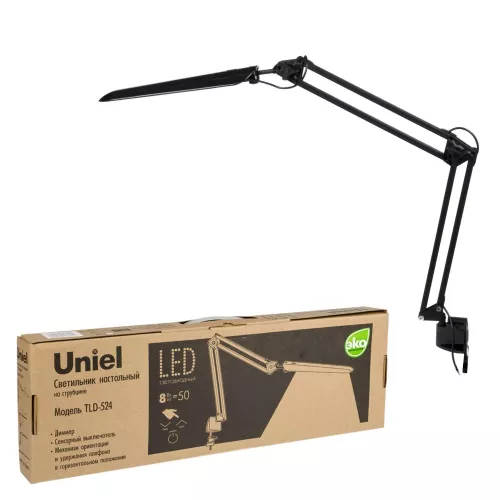 TLD-524 Black/LED/500Lm/4500K/Dimmer