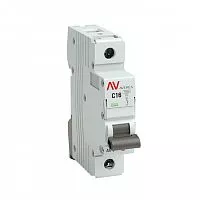 Выключатель автоматический модульный 1п C 16А 10кА AV-10 AVERES EKF mcb10-1-16C-av