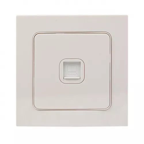 Механизм розетки RJ-45 1-м Стокгольм бел. PROxima EKF EYK01-035-10 фото 9