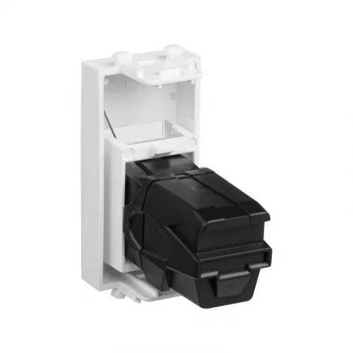 Розетка USB 2.0 1мод. Avanti "Белое облако"модульная тип А-А DKC 4400401 фото 4