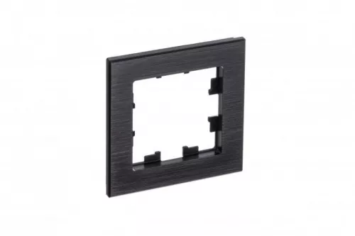 Рамка 1-м AtlasDesign Nature металл оникс SchE ATN312301 Рамка 1-м AtlasDesign Nature металл оникс SchE ATN312301