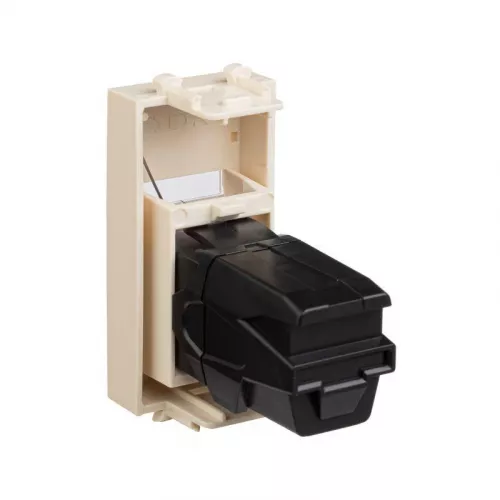 Розетка USB 2.0 1мод. Avanti "Ванильная дымка" модульная тип А-А DKC 4405401 фото 4