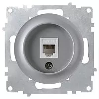 Розетка компьютерная 1-м СП Florence RJ45 кат.5E механизм сер. 1E20701302 OneKeyElectro 2172839