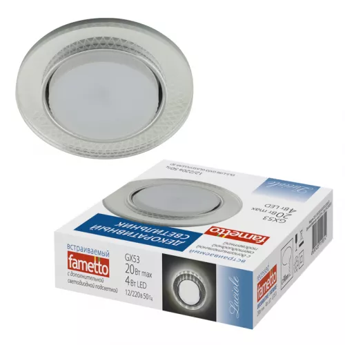 Светильник Fametto Luciole DLS-L156 UL-00005321, GX53, 20 Вт