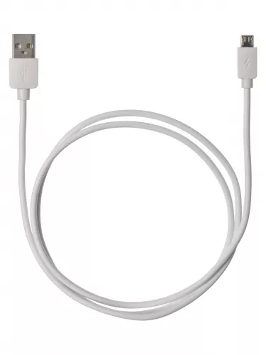Дата-кабель, ДК 4, USB - micro USB, 1 м, белый, TDM фото 2 Дата-кабель, ДК 4, USB - micro USB, 1 м, белый, TDM фото 2