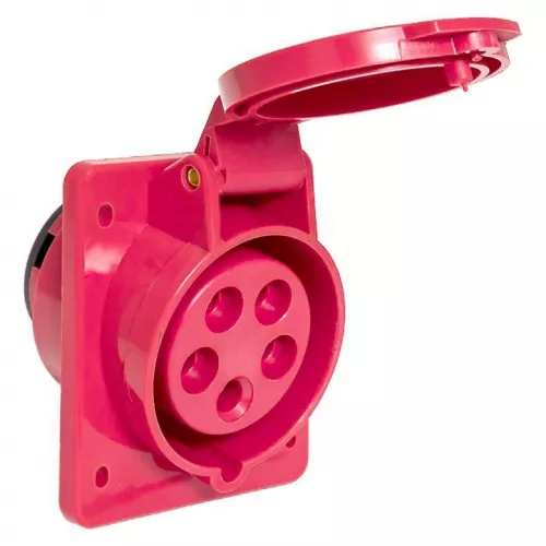 Розетка скрыт. уст. 16А 380В 3P+РЕ+N IP44 (415) EKF ps-415-16-380 фото 6