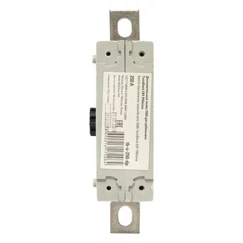 Полюс дополнительный 250А для рубильника TwinBlock PROxima EKF tb-s-250-dp фото 4 Полюс дополнительный 250А для рубильника TwinBlock PROxima EKF tb-s-250-dp фото 4