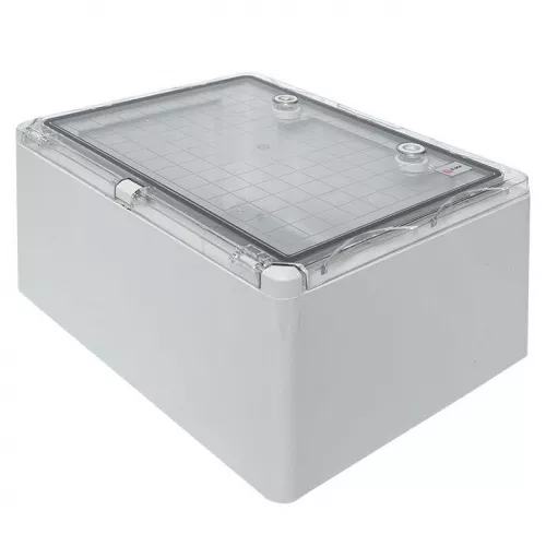 Бокс пластиковый с монтажной платой 400х300х220 IP65 прозр. дверь PROxima EKF PBT65MP004 фото 14