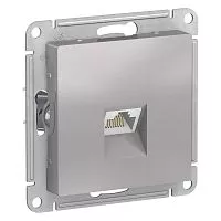 Механизм розетки компьютерной AtlasDesign RJ45 алюм. SchE ATN000383