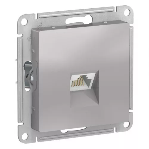 Механизм розетки компьютерной AtlasDesign RJ45 алюм. SchE ATN000383