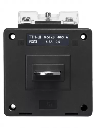 Трансформатор тока измерительный ТТН-Ш  40/5- 5VA/0,5-Р TDM фото 4