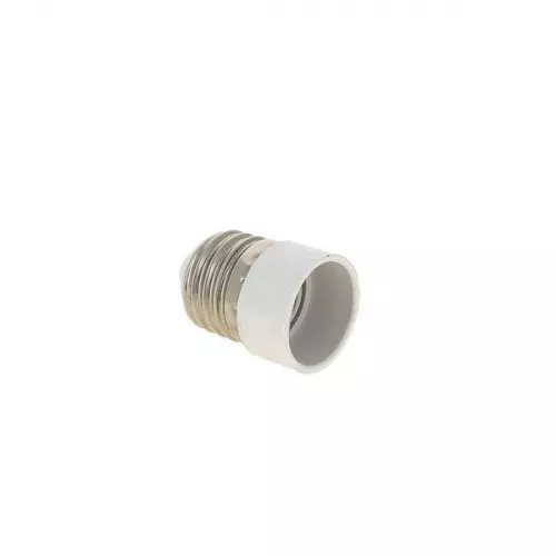 Переходник E27-E14 бел. EKF AD-E27-E14-w фото 4
